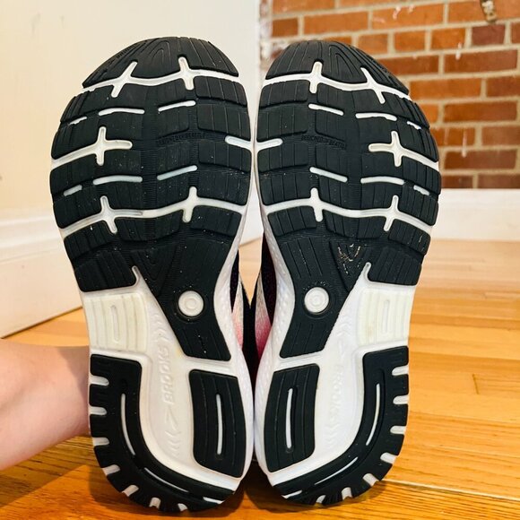 Brooks Ghost 16 Shoes Womens 11 Narrow Peacoat Raspberry Apricot Running - Picture 7 of 15